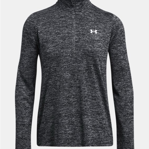 Under Armour Women's Charcoal Long Sleeve Tee - Picture 4 of 12